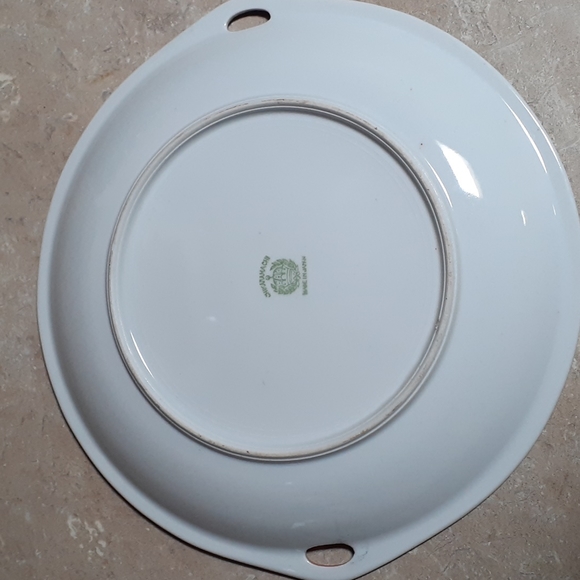 Chikaramachi Porcelain Hand Painted Handled Plate, Fair Condition - Picture 7 of 8